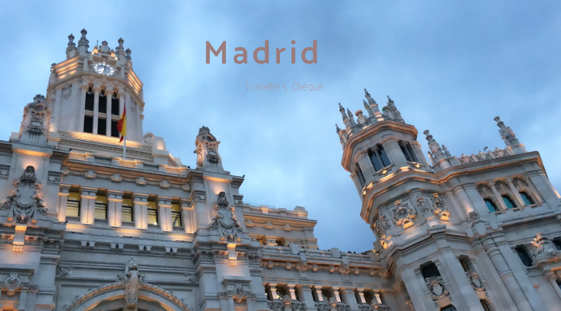 مدينة مدريد – Traveller's cheque